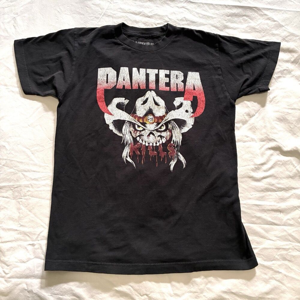 Pantera Kills T shirt Medium Black Summer Tour 1990 Heavy Metal Reprint 2019